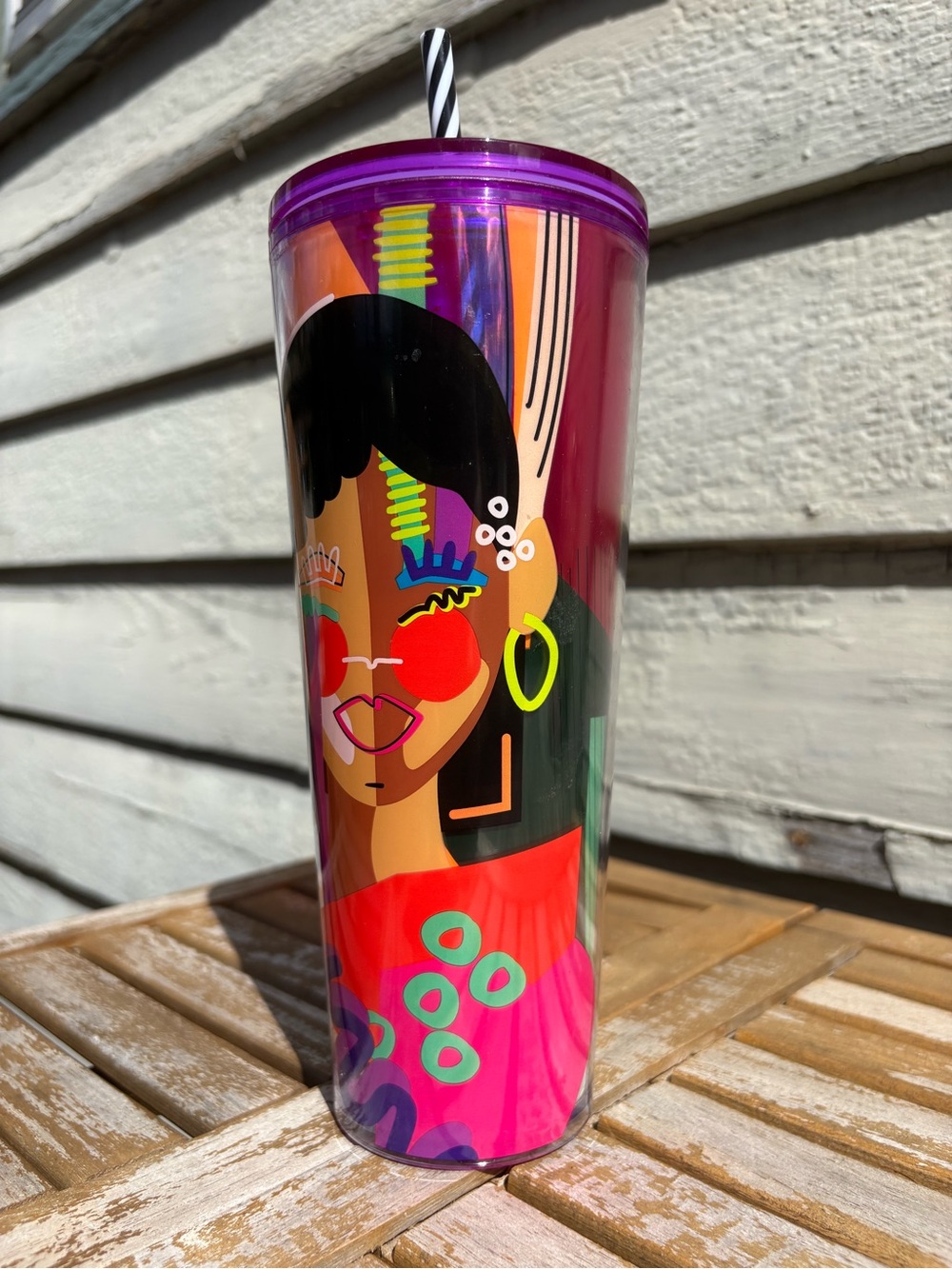Starbucks She + This Multicolor Graphic Tumbler
